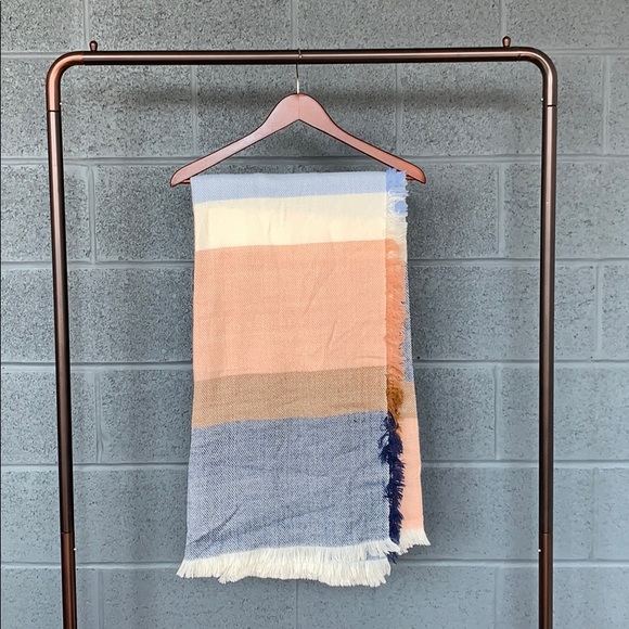 Madewell Accessories - NWT Madewell Striped Blanket Scarf Wrap